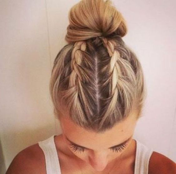 35 Two French Braids Hairstyles To Double Your Style For Most Current Two French Braid Hairstyles With Flower (Photo 8 of 15)