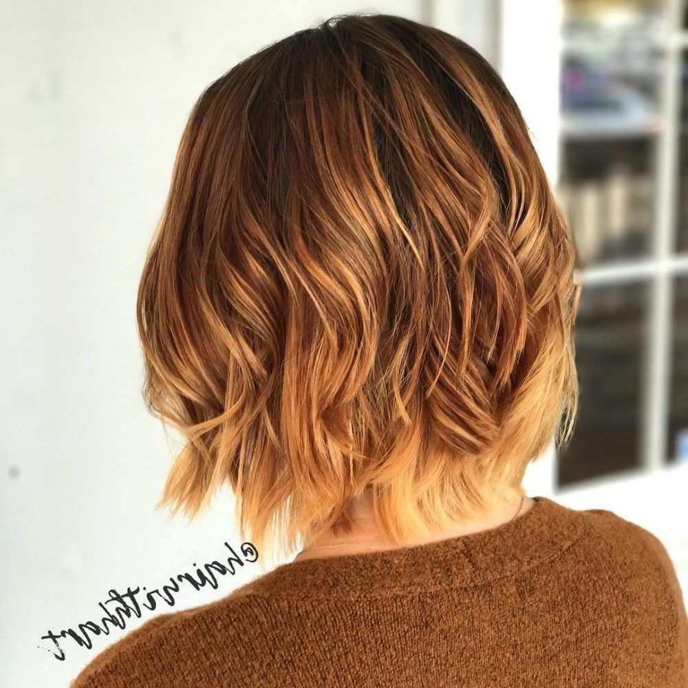 36 Best Short Ombre Hair Ideas Of 2018 Throughout Most Up To Date Feathered Pixie Haircuts With Balayage Highlights (Photo 12 of 15)