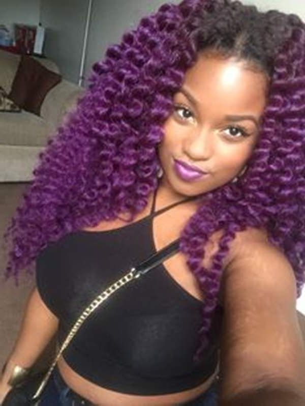 39 Crochet Braid Hairstyles For The Bold And Edgy! – Style Easily In Best And Newest Cornrows And Curls Hairstyles (View 13 of 15)
