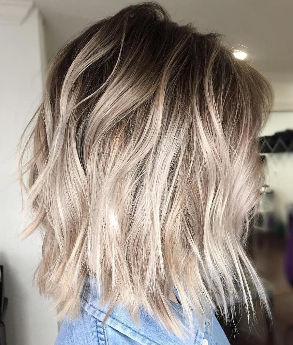 40 Beautiful Blonde Balayage Looks | Projects To Try | Pinterest Throughout Current Ashy Blonde Pixie Haircuts With A Messy Touch (View 15 of 15)