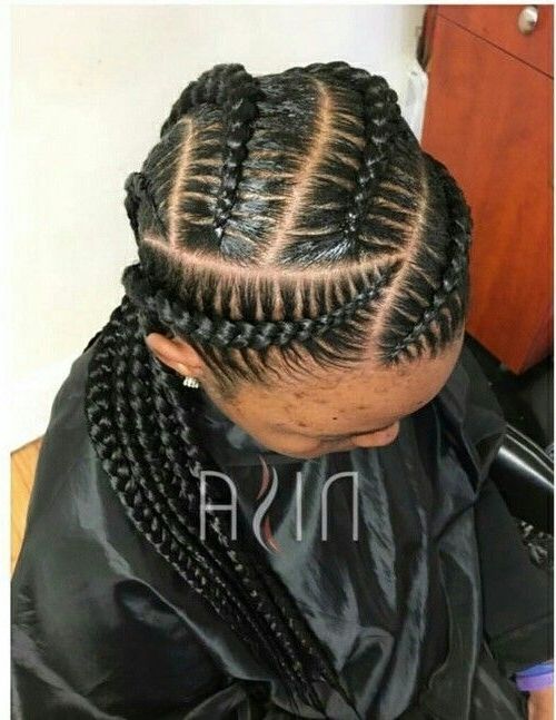 40+ Super Cute And Creative Cornrow Hairstyles You Can Try Today With Regard To Most Popular Creative Cornrows Hairstyles (View 2 of 15)
