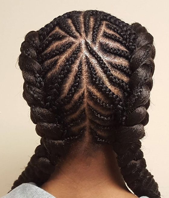 41 Cute And Chic Cornrow Braids Hairstyles For Most Popular Side French Cornrow Hairstyles (View 13 of 15)