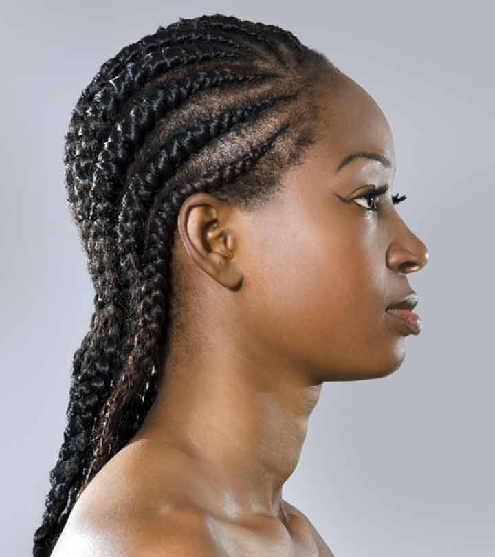 41 Cute And Chic Cornrow Braids Hairstyles In Best And Newest African Cornrows Hairstyles (Photo 3 of 15)