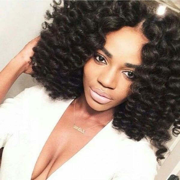 47 Beautiful Crochet Braid Hairstyle You Never Thought Of Before Regarding 2018 Curly Hairstyle With Crochet Braids (Photo 6 of 15)