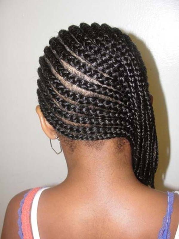 47 Of The Most Inspired Cornrow Styles For 2018 Inside 2018 Simple Cornrows Hairstyles (View 9 of 15)