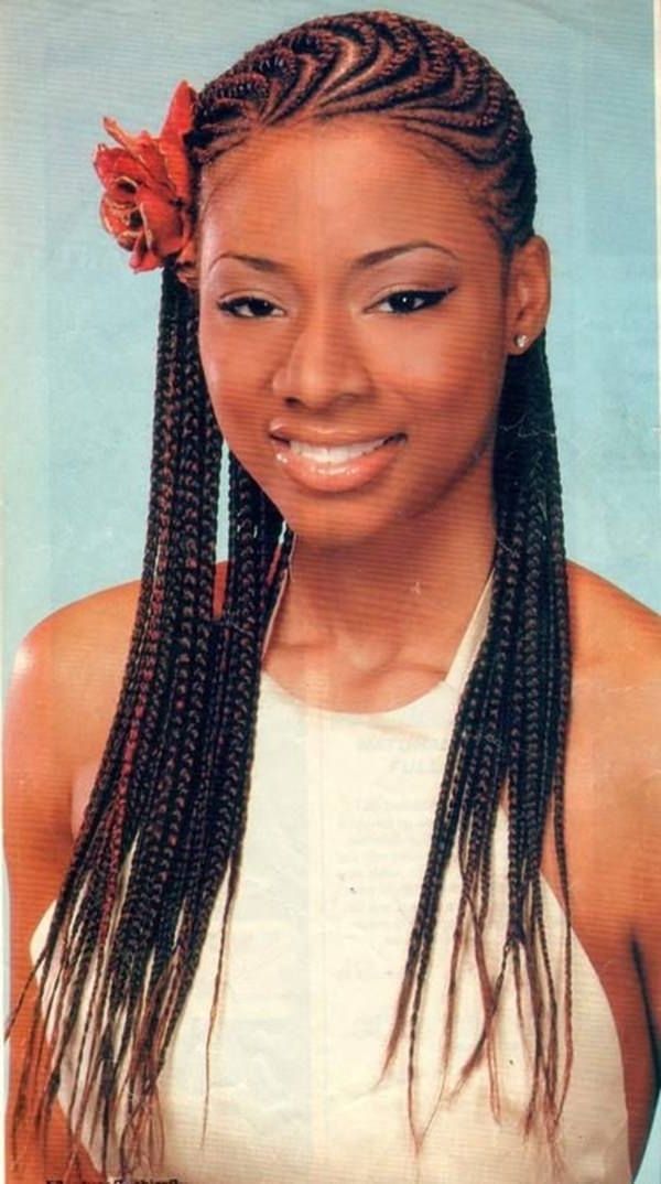 47 Of The Most Inspired Cornrow Styles For 2018 With Regard To Best And Newest Cleopatra Style Natural Braids With Beads (View 12 of 15)