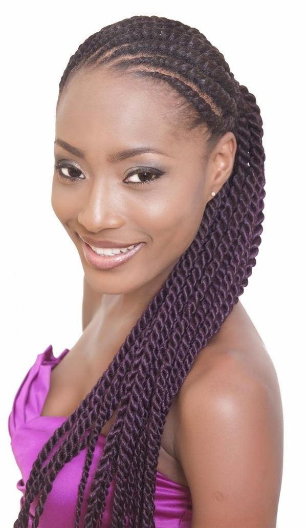 47 Of The Most Inspired Cornrow Styles For 2018 With Regard To Recent Cornrows Hairstyles With Extensions (View 13 of 15)