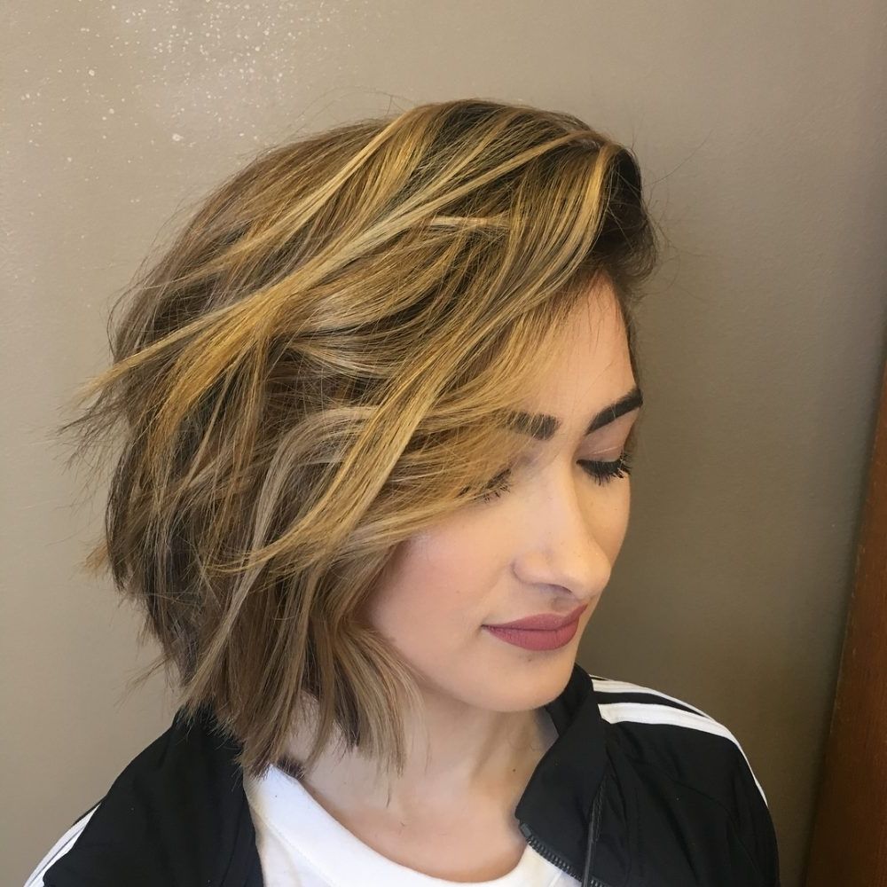 47 Popular Short Choppy Hairstyles For 2018 Throughout Most Popular Choppy Side Parted Pixie Bob Haircuts (Photo 8 of 15)