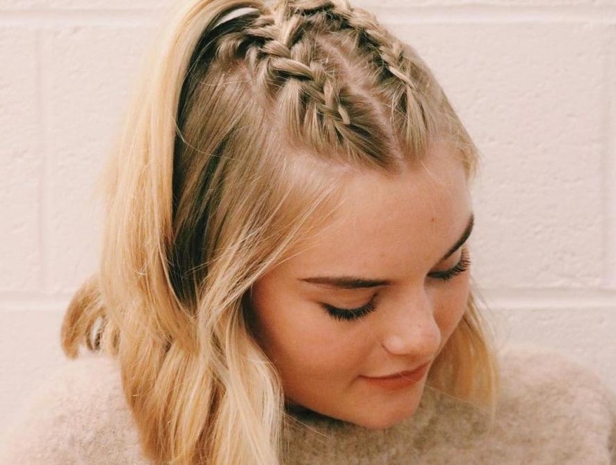 5 Quick And Easy Braided Hairstyles You'll Want To Try This Weekend Inside Best And Newest Easy Braided Hairstyles (Photo 4 of 15)