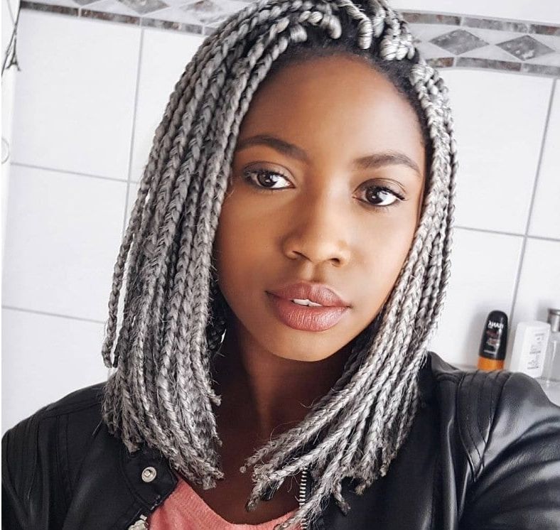 5 Short Box Braids Hairstyles That'll Up Your Mane Game This Season Throughout Most Popular Bob Braided Hairstyles (Photo 15 of 15)