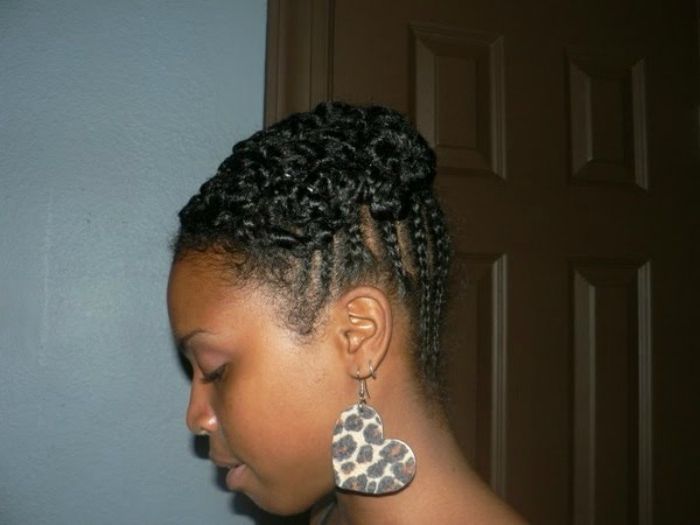 5 Styles To Try On Short Natural Hair Inside Most Popular Braided Updo Hairstyles For Short Natural Hair (Photo 1 of 15)