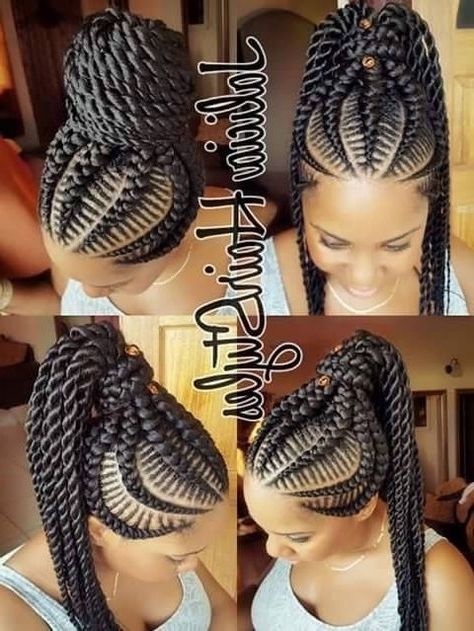 50 Best Black Braided Hairstyles To Charm Your Looks 2015 With Best And Newest Braided Hairstyles (View 5 of 15)