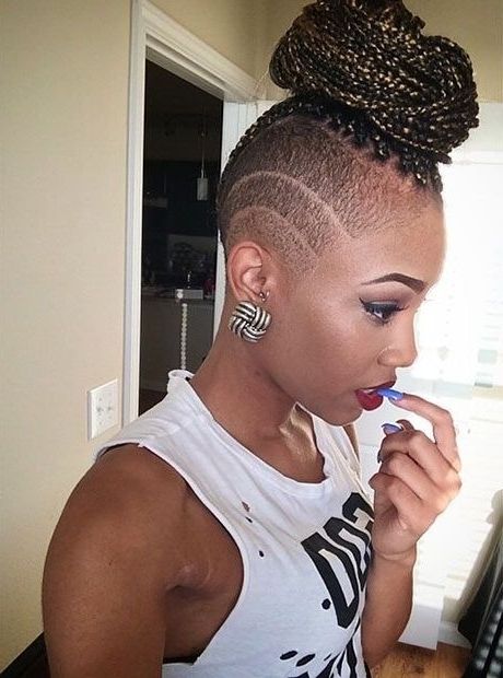50 Box Braids Hairstyles That Turn Heads | Pinterest | Box Braids Intended For Most Recent Braided Hairstyles With Shaved Sides (Photo 5 of 15)
