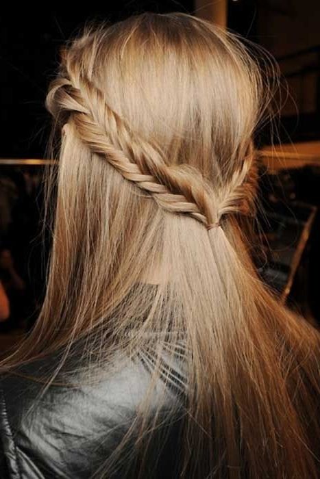 50 French Braid Hairstyles For 2015 | French Fishtail Braids, French Within Best And Newest French Braid Pull Back Hairstyles (Photo 3 of 15)