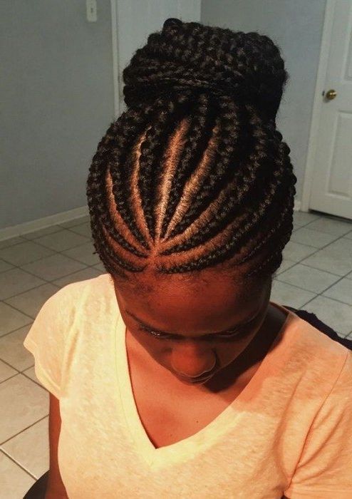 50 Ghana Braids Styles | Herinterest/ Throughout Most Up To Date Abuja Cornrows Hairstyles (Photo 3 of 15)