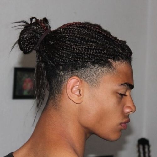 50 Handsome Man Bun Hairstyles – Men Hairstyles World Within Most Current Braided Hairstyles For Man Bun (View 5 of 15)