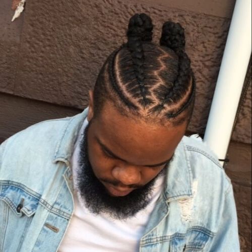 50 Smart Hairstyles For Men With Receding Hairlines – Men Hairstyles With Most Current Cornrows Hairstyles For Receding Hairline (View 2 of 15)
