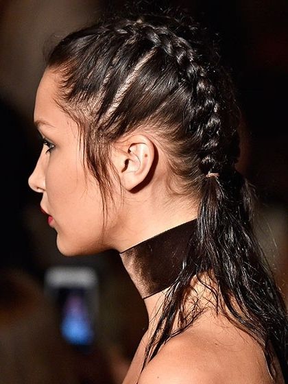 51 New Hair Ideas To Try In 2017 | Allure Inside 2018 Wrapped Ponytail With In Front Of The Ear Braids (View 8 of 15)