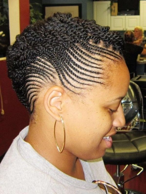 58 Beautiful Cornrows Hairstyles For Women For Most Recent Cornrows Hairstyles With Bangs (Photo 13 of 15)