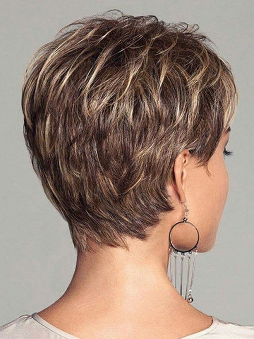 60 Stylist Back View Short Pixie Haircut Hairstyle Ideas Https Throughout Most Recently Razored Haircuts With Precise Nape And Sideburns (Photo 7 of 15)