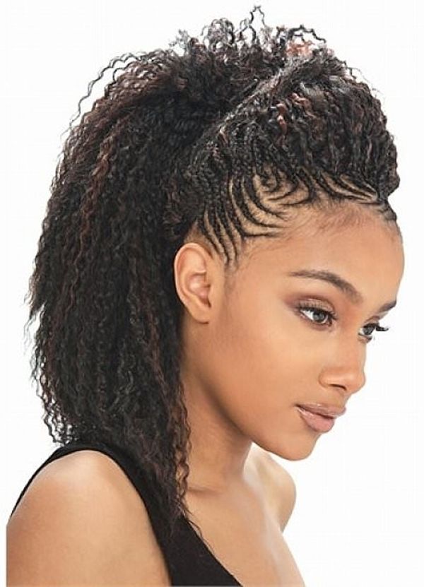 68 Inspiring Black Braid Hairstyles For Black Women – Hairstyle Within Most Popular Braided Hairstyles For Dark Hair (View 12 of 15)