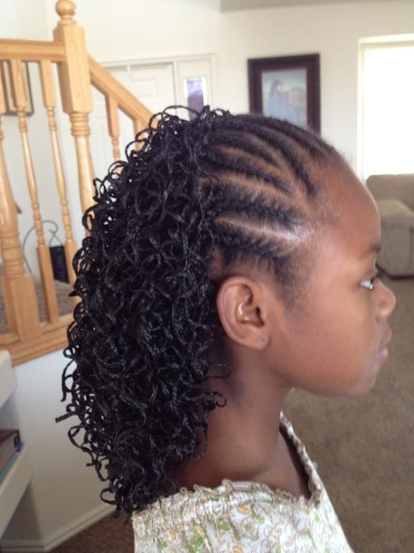 68 Inspiring Black Braid Hairstyles For Black Women – Style Easily Throughout Best And Newest Half Updo With Long Freely Hanging Braids (Photo 7 of 15)