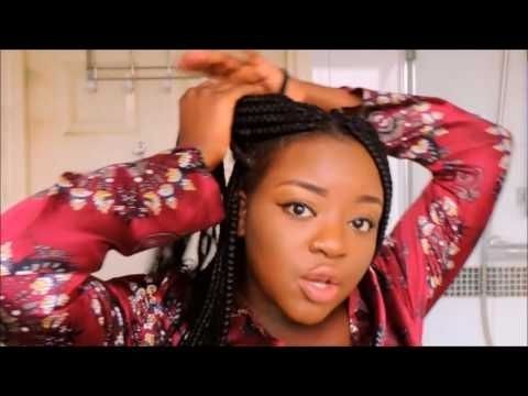 7 Ways To Cover Thin Or No Edges With Braidstasha Tay – Youtube Inside Most Current Cornrows Hairstyles With No Edges (Photo 1 of 15)