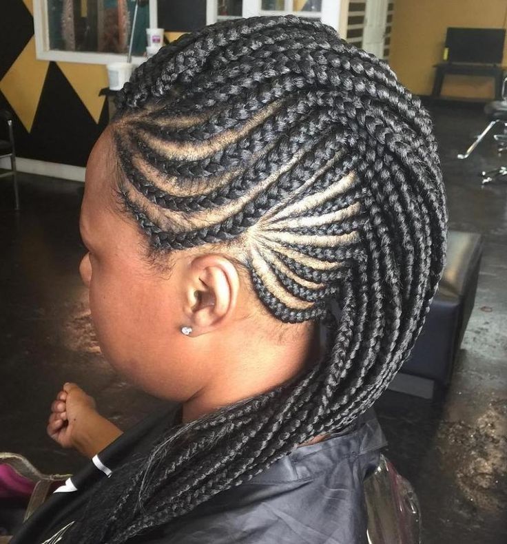 70 Best Black Braided Hairstyles That Turn Heads | Black Hairstyles With Best And Newest Mohawk Braided Hairstyles (View 4 of 15)