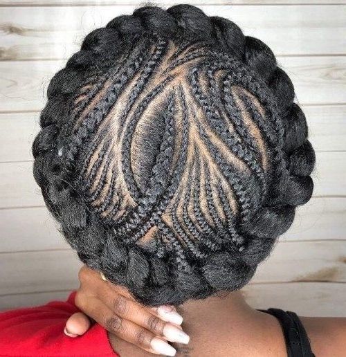 Featured Photo of The 15 Best Collection of Cornrows Enclosed by Headband Braid Hairstyles