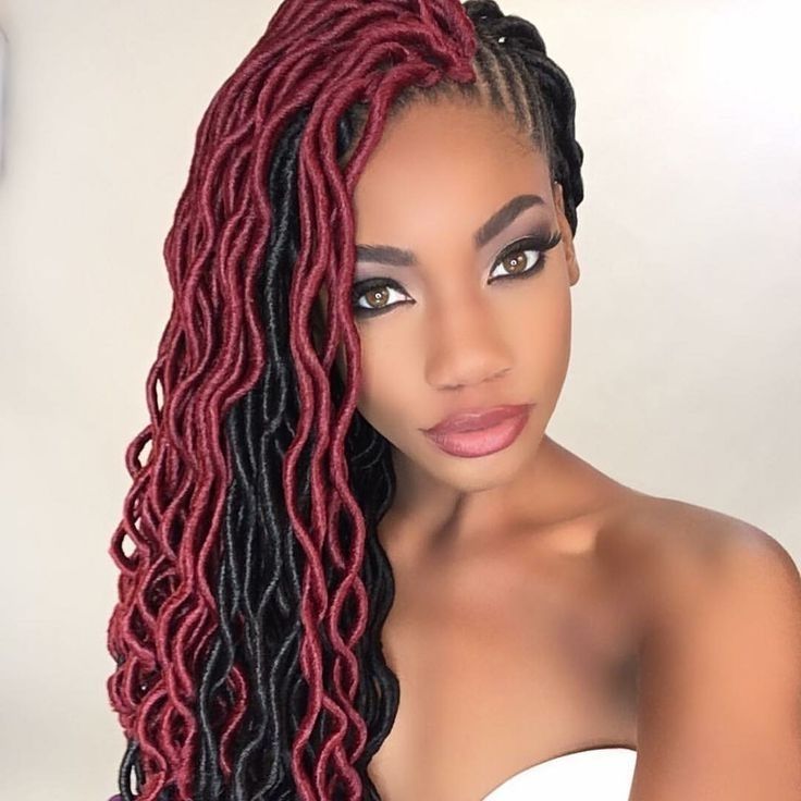 75 Crochet Braid Hairstyles With Tutorial Within Recent Braided Cornrows Loc Hairstyles For Women (Photo 15 of 15)