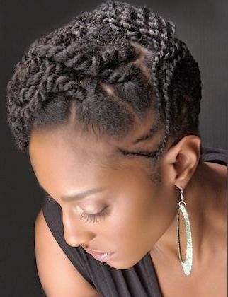 75 Most Inspiring Natural Hairstyles For Short Hair | Pinterest Throughout Latest Cornrow Hairstyles For Graduation (View 7 of 15)