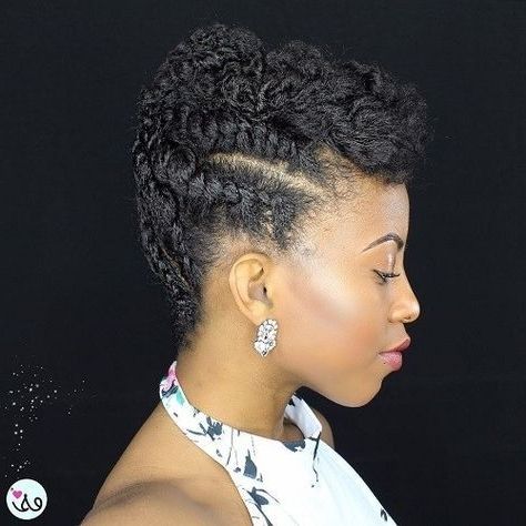 75 Most Inspiring Natural Hairstyles For Short Hair | Updo, Natural With Regard To Newest Braided Updo Hairstyles For Short Natural Hair (Photo 2 of 15)