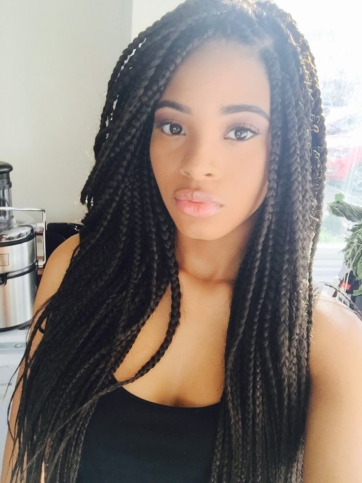 Featured Photo of 15 Best Long Braids for Black Hair