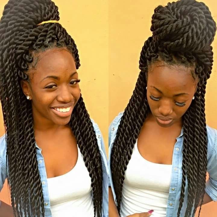 773 Best Twists Locks Braids Images On Pinterest Protective With 2018 Cute Jumbo Twist Braids (View 4 of 15)