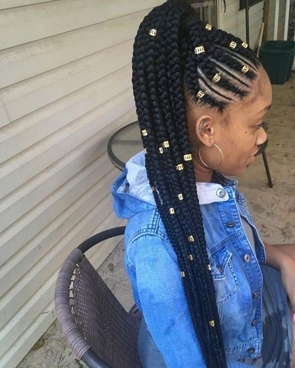 79 Gorgeous Feed In Braid Hairstyles To Choose From Pertaining To Latest Feed In Braids Hairstyles (View 5 of 15)