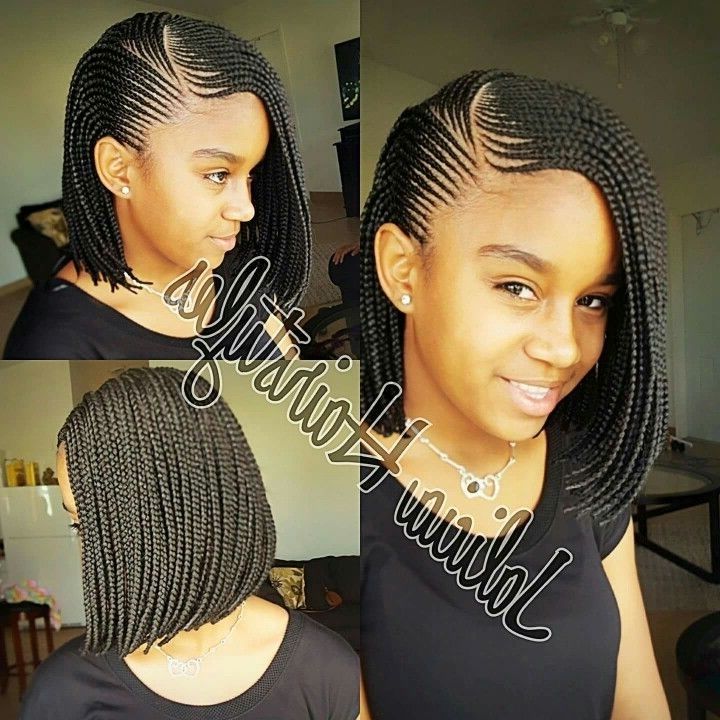 81 Best Crochet Hair Images On Pinterest | Protective Hairstyles Regarding Best And Newest Classic Fulani Braids With Loose Cascading Plaits (View 15 of 15)