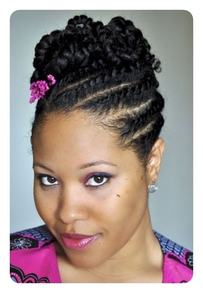 85 Best Flat Twist Styles And How To Do Them – Style Easily Intended For Best And Newest Reverse Flat Twists Hairstyles (Photo 10 of 15)