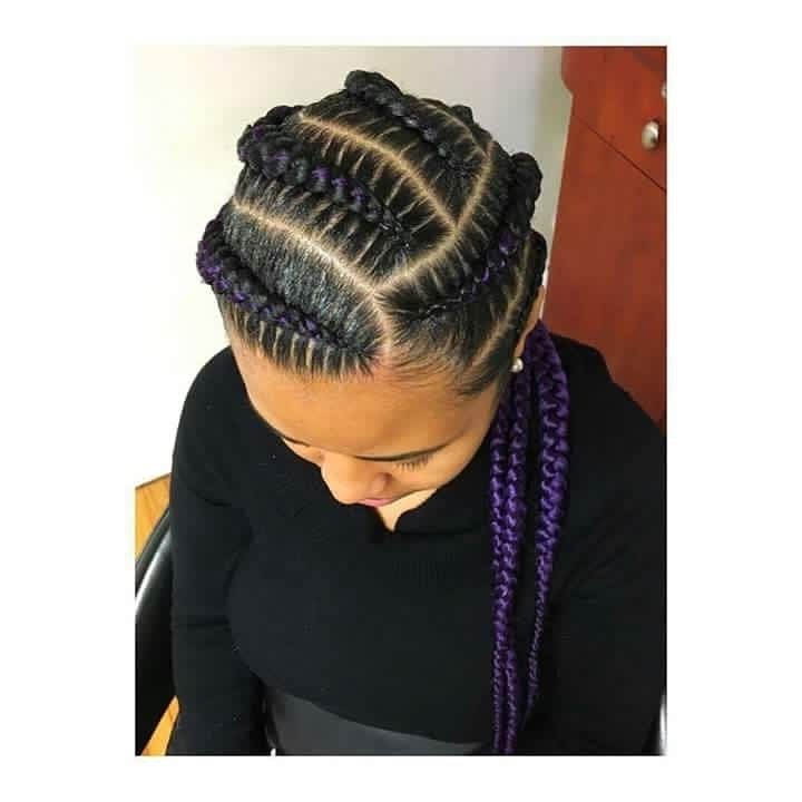 97 Best Crazy Braid Styles Images On Pinterest | Protective Pertaining To Newest Classic Fulani Braids With Loose Cascading Plaits (View 8 of 15)