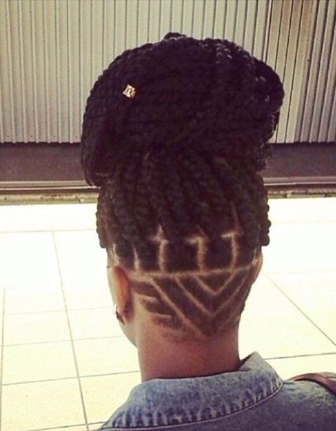 A Friend Came Across This Pin Yesterdayi Guess I'm Pinterest For 2018 Braided Hairstyles With Undercut (Photo 1 of 15)