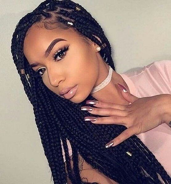 Aaliyahomo ? | All Things Beautiful | Pinterest | Braids Cornrows In Latest Long Braids For Black Hair (View 7 of 15)