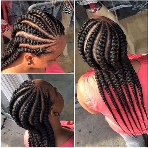 African American Cornrow Hairstyles 12 | African American Cornrow Pertaining To Recent African Cornrows Hairstyles (View 2 of 15)
