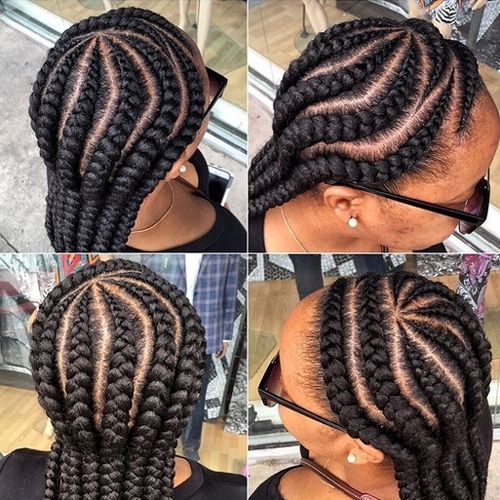 African American Cornrow Hairstyles 14 | African American Hairstyles Inside 2018 Cornrows Hairstyles For African Hair (Photo 6 of 15)