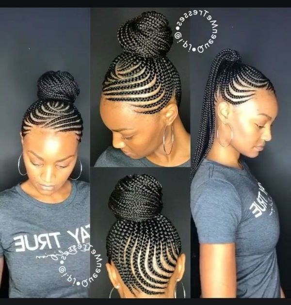 African American Cornrows, Best Cornrow Hairstyles For Black Hair Pertaining To Most Recent Black Cornrows Hairstyles (Photo 2 of 15)