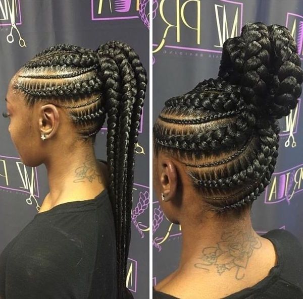 Featured Photo of  Best 15+ of French Braid Hairstyles for Black Hair