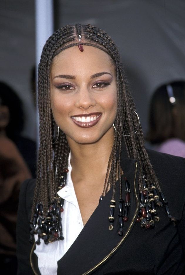 Alicia Keys' Most Head Turning Hairstyles Of All Time | The Inside 2018 Alicia Keys Braided Hairstyles (View 2 of 15)