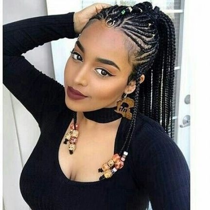 Amazing Hairstyle Update » Hairstyles For Black Girls | Image Of For Most Recent Black Girl Braided Hairstyles (View 7 of 15)