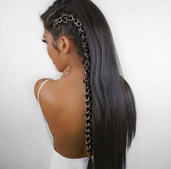 Featured Photo of 15 Photos Braided Hairstyles with Jewelry