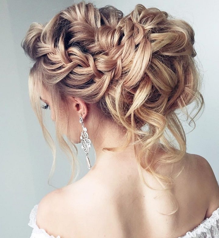 Beautiful Braided Wedding Hairstyle For Long Hair | Wedding Hairstyle With Regard To 2018 Wedding Braided Hairstyles For Long Hair (Photo 5 of 15)