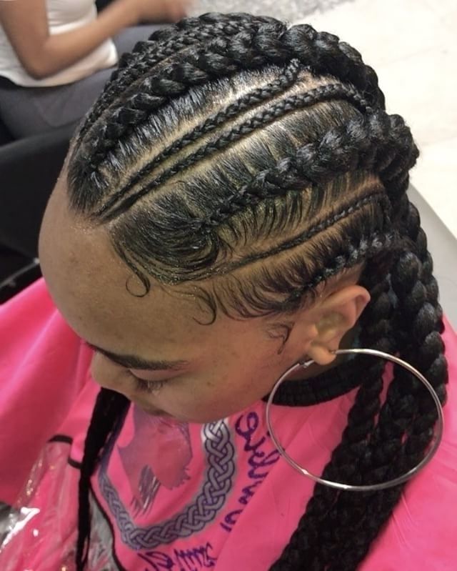 Best 25 Black Braided Hairstyles Ideas On Pinterest Black French In Most Popular Black Braided Hairstyles (View 15 of 15)