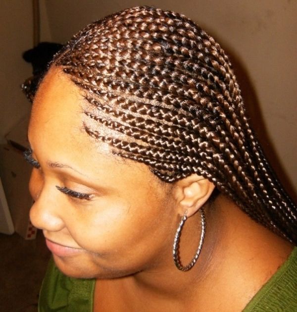 Best Cornrow Hairstyles – 30+ Cornrow Hairstyles Ideas To Charm Your Inside 2018 Cornrows Hairstyles With White Color (Photo 11 of 15)